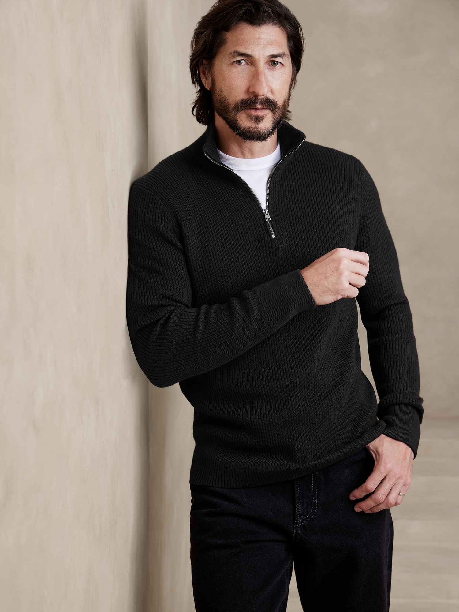 Riccardo Merino Wool Sweater | Banana Republic