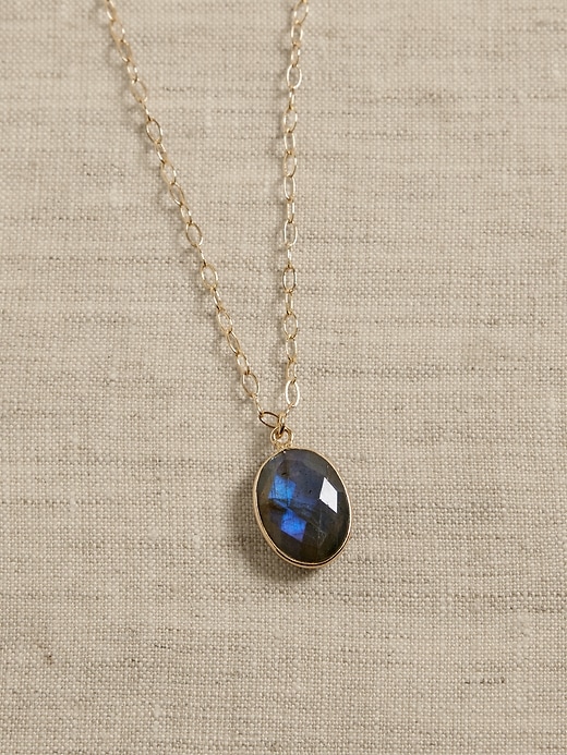 Stone Drop Necklace by Aureus + Argent | Banana Republic