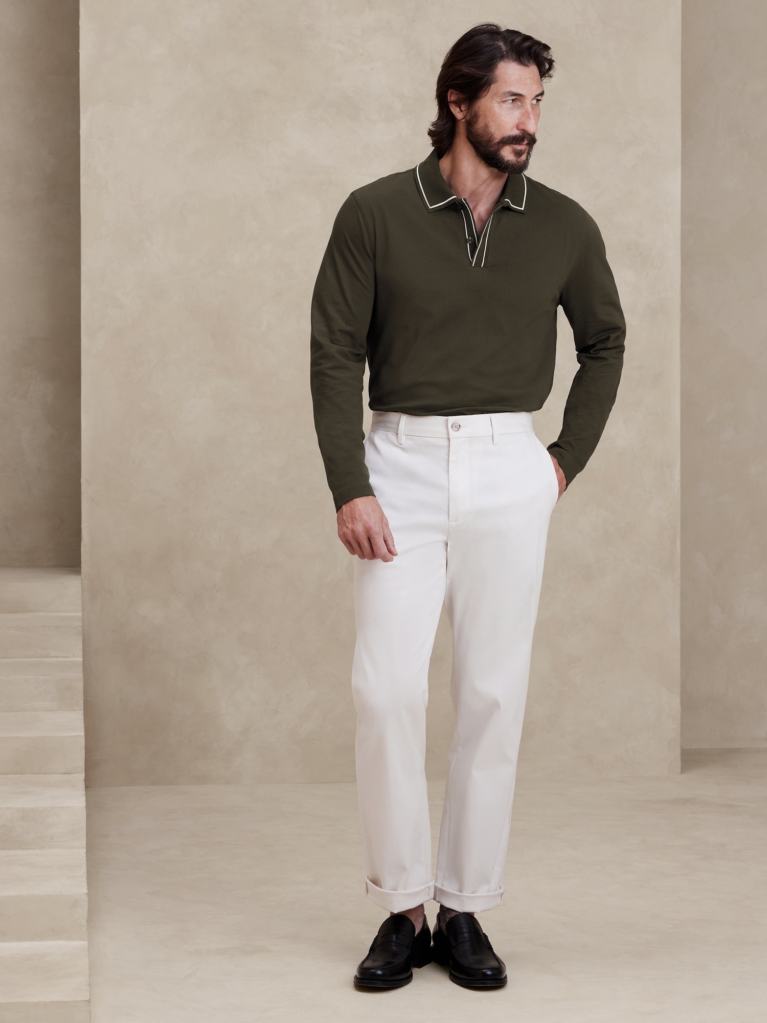 Tailored EWaist Tapered Pant