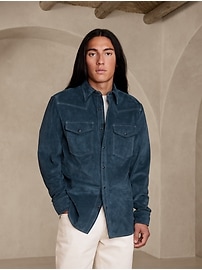 【2plan】24FW★ [LAN ARCHIVE] Western suede shirt cn53955231.jpg