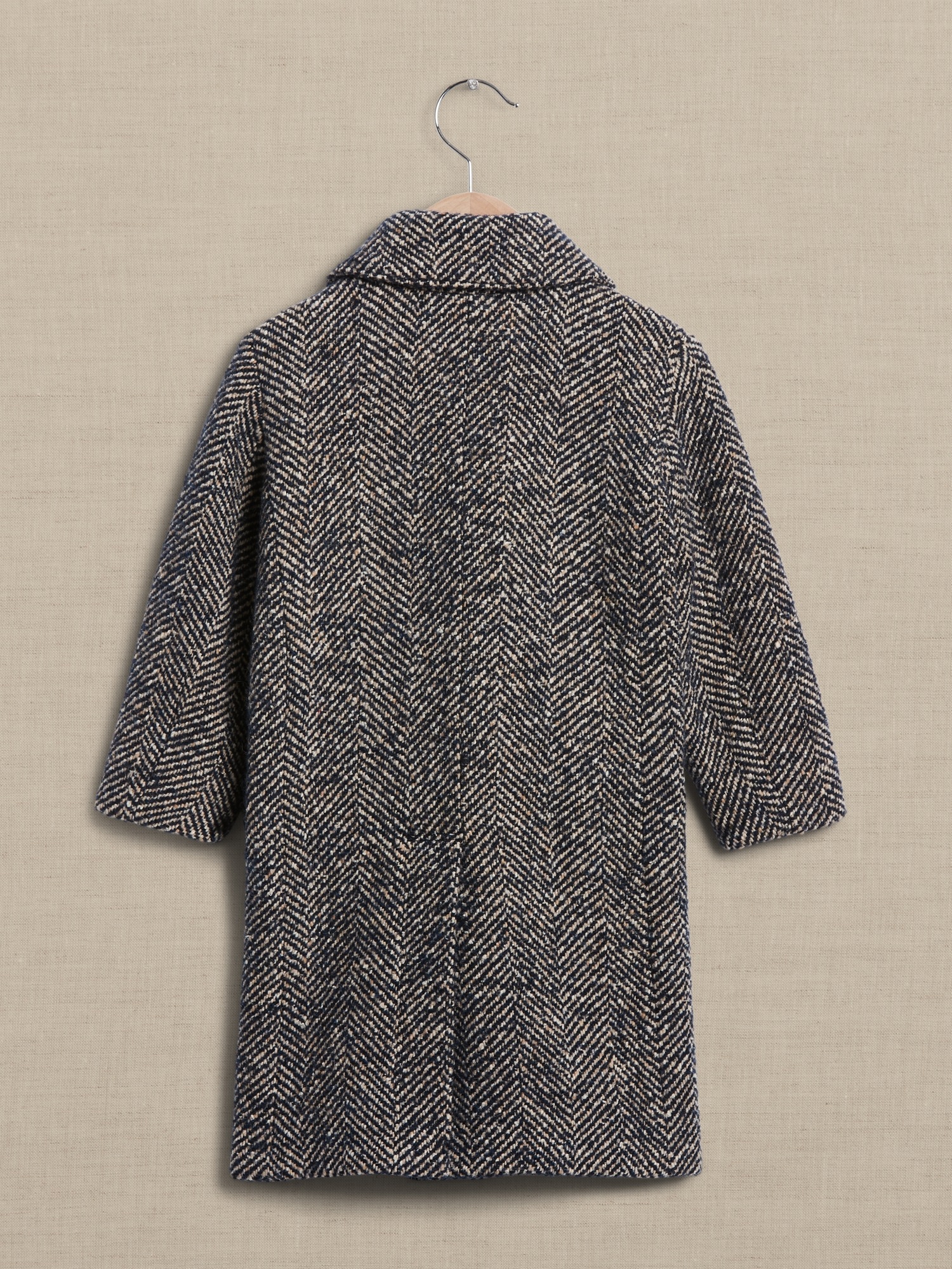 Italian Wool-Blend Top Coat