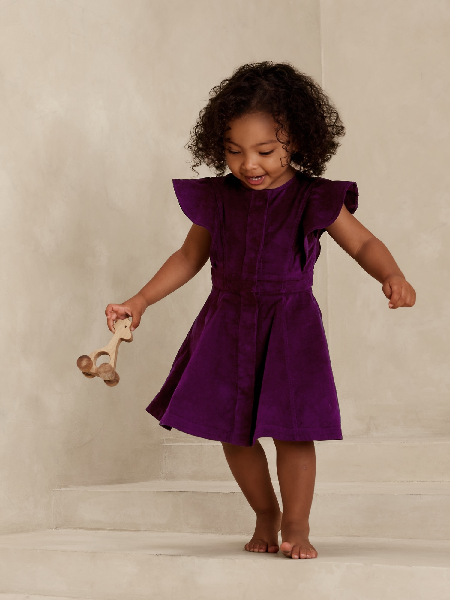 Buy Casa Ninos Purple Ruffle Dress with Flower For Girls for Girls  (0Month-1Years) Online in India, Shop at FirstCry.com - 13701822