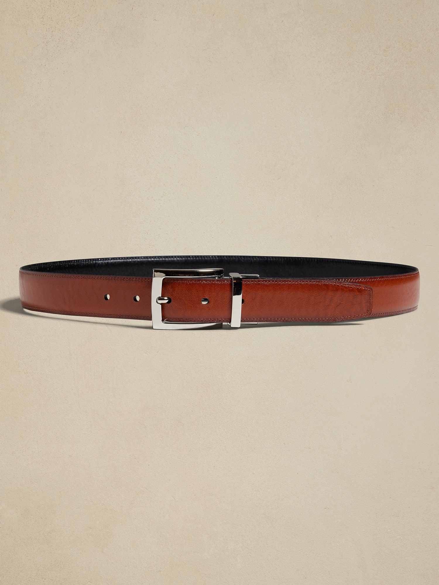 Larkspur Reversible Leather Belt