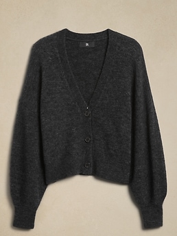 Adi Alpaca-Blend Cardigan Sweater | Banana Republic