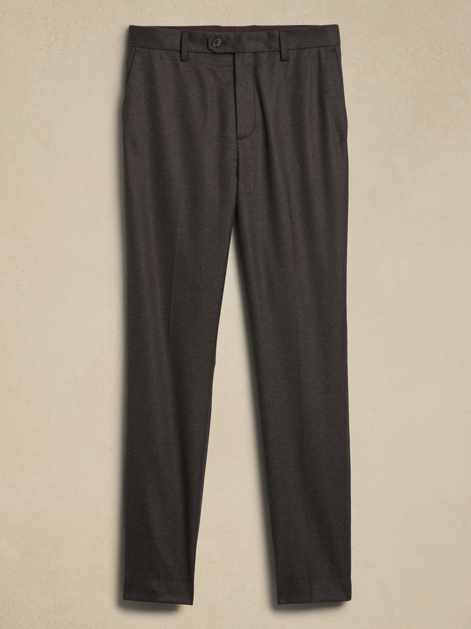 Review: Banana Republic Martin Fit Flannel Trousers - Stylish Petite