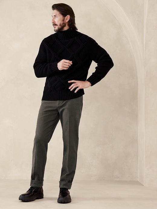 Straight Brushed Traveler Pant