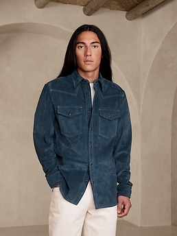 【2plan】24FW★ [LAN ARCHIVE] Western suede shirt LAN ARCHIVE] Western suede shirt - 2PLAN | 60% - Asian
