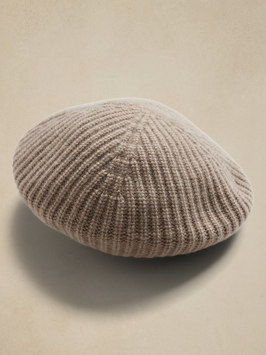 Banana Republic Perle cashmere beret Perle Cashmere Beret | Banana Republic main image 2