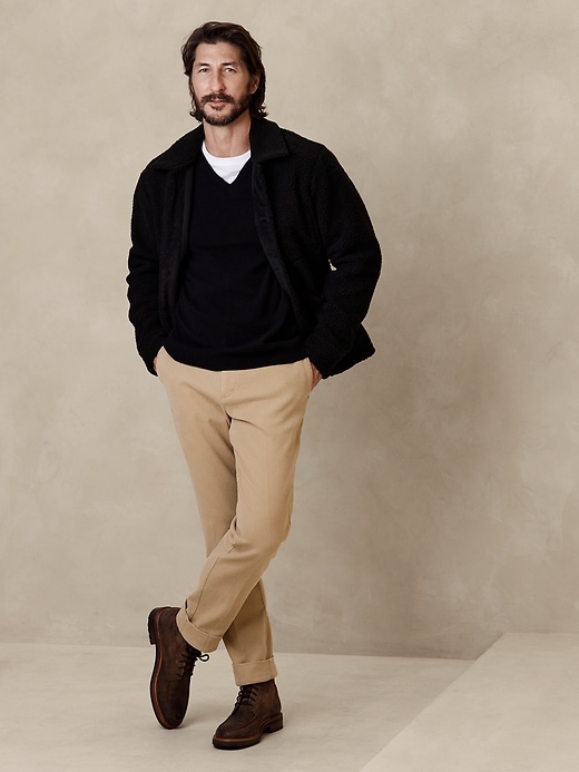 Slim Brushed Traveler Pant