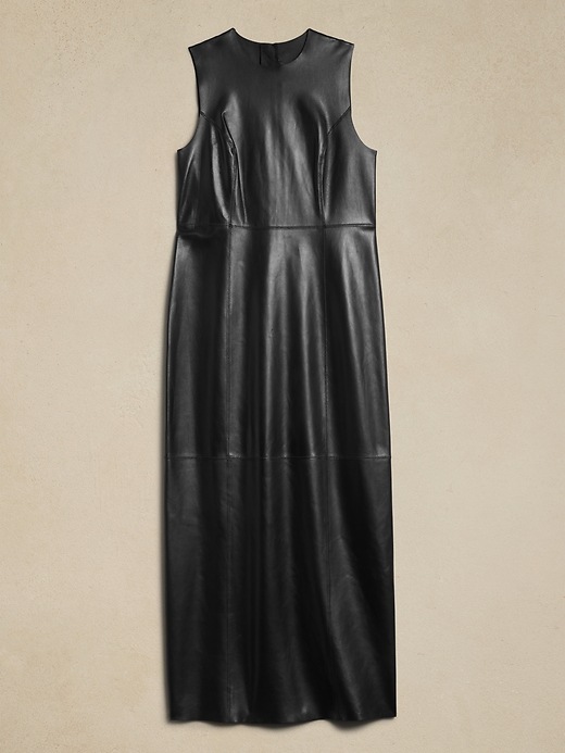 Ines Leather Maxi Dress | Banana Republic Ines Leather Maxi Dress | Banana Republic