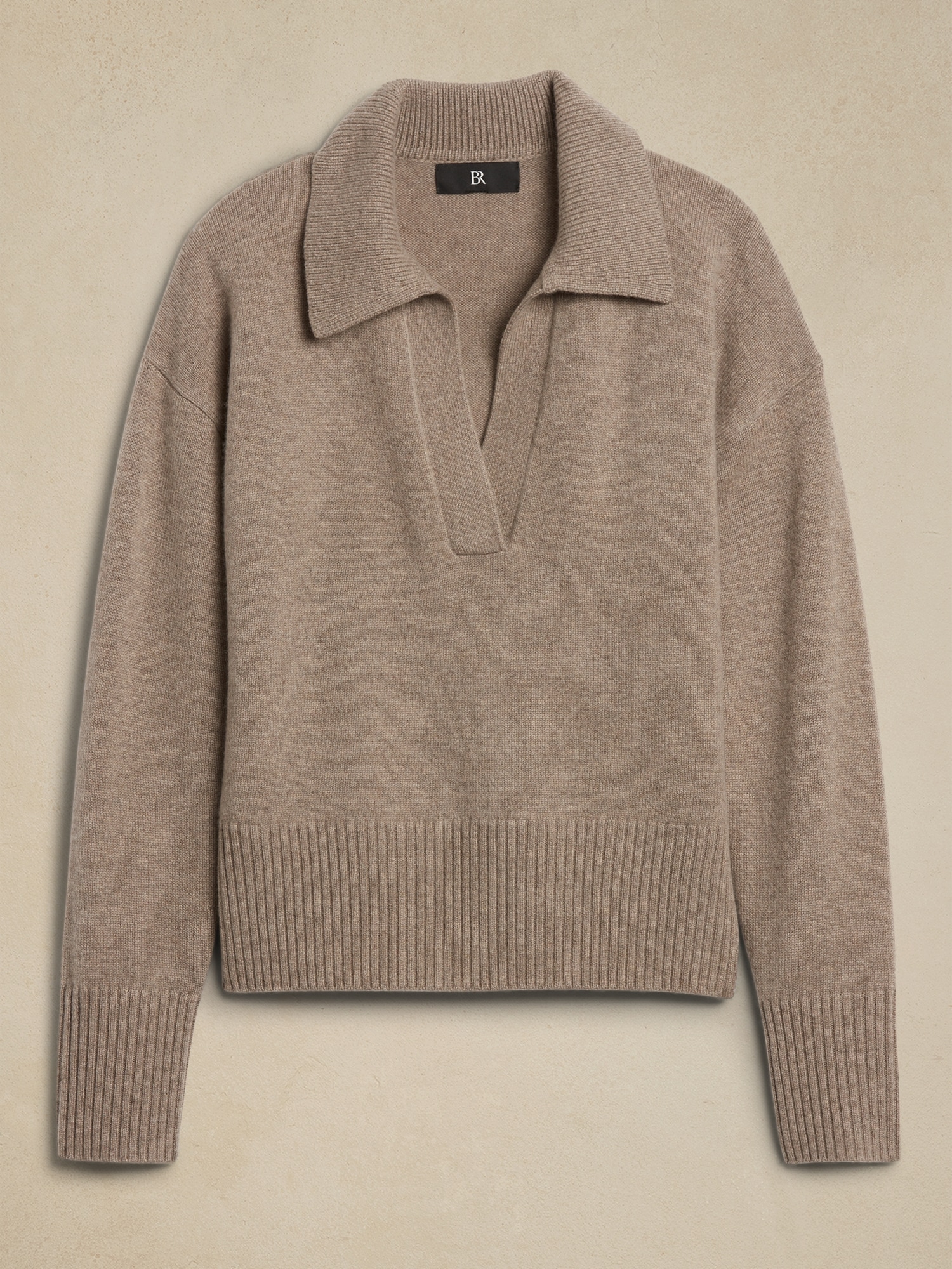 Luna Cashmere Sweater Polo
