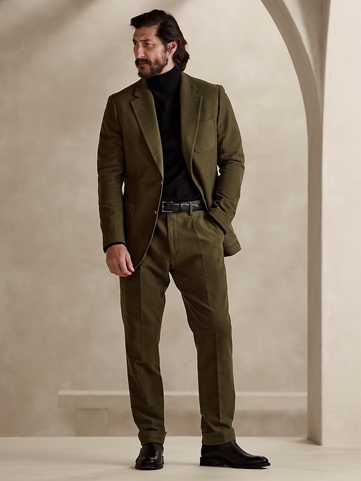 Ramiro Italian Moleskin Suit Pant | Banana Republic