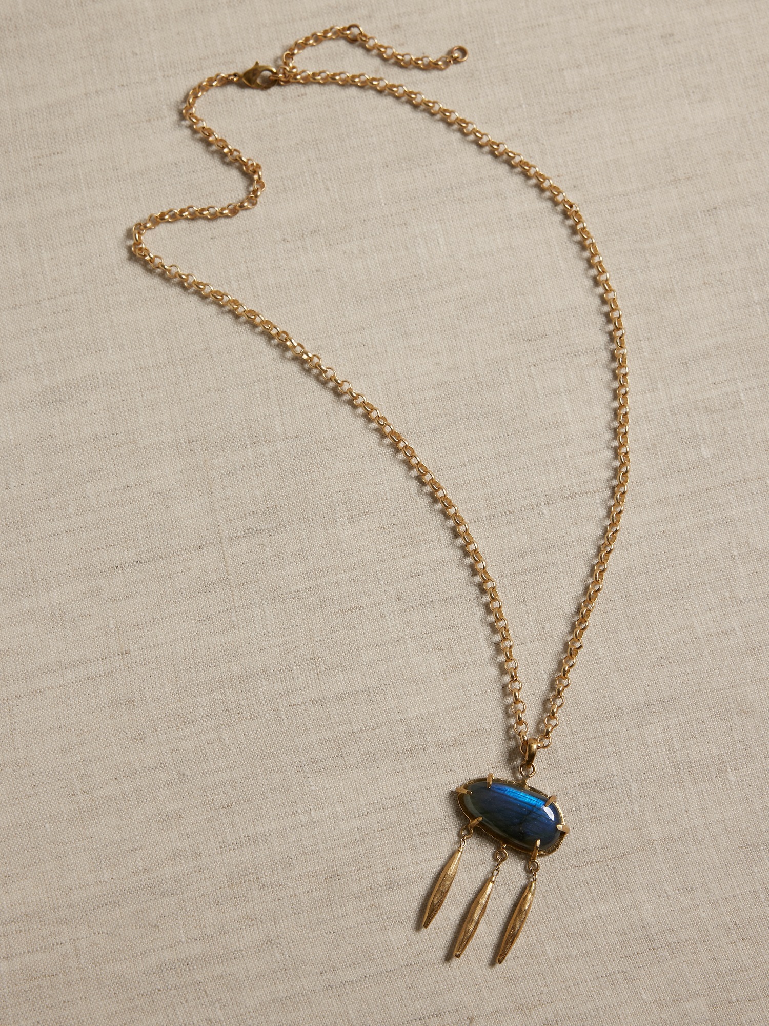 Tangara Labradorite Necklace &#124 Aureus + Argent