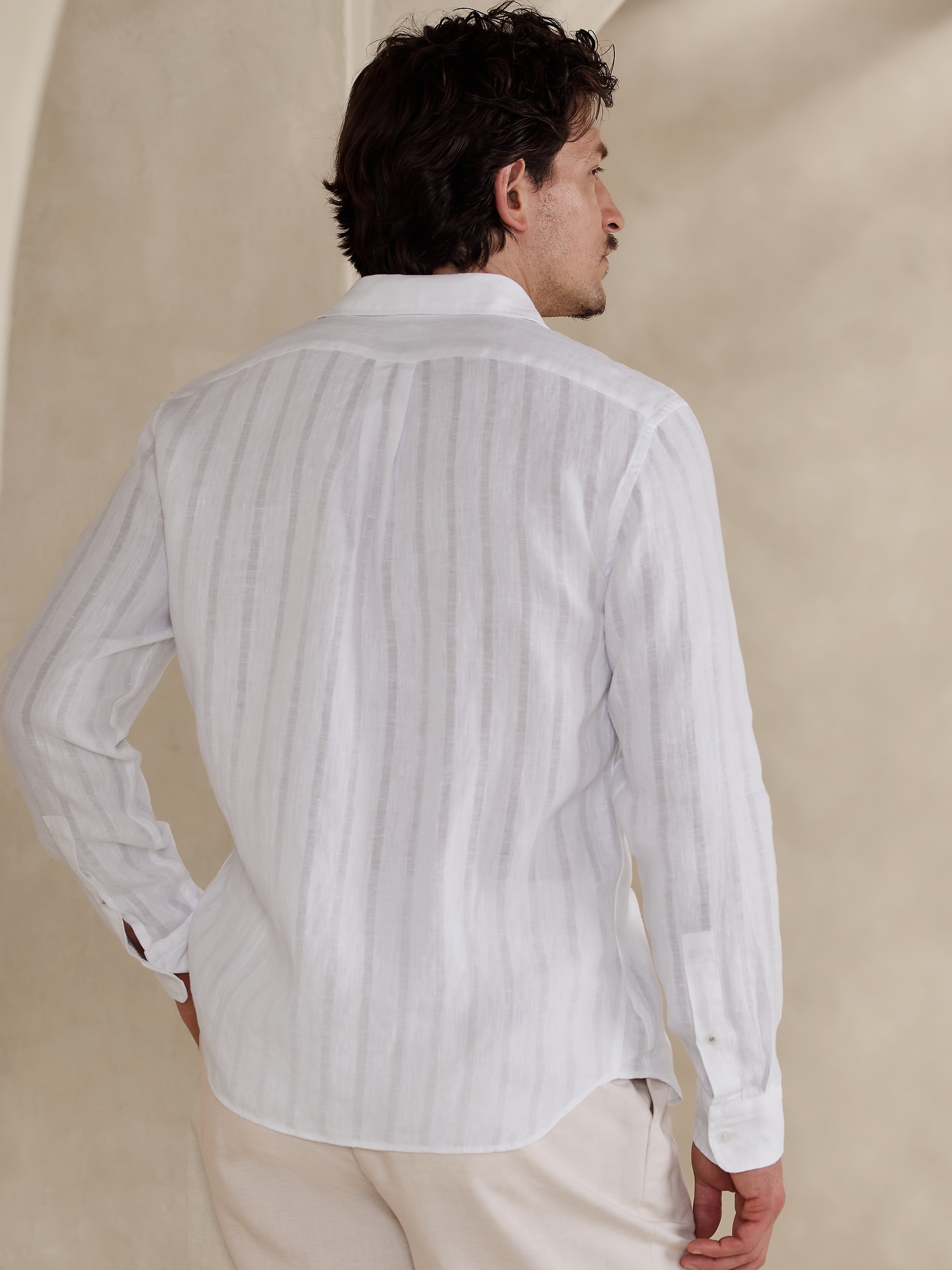 Castello Linen-Cotton Shirt | Banana Republic