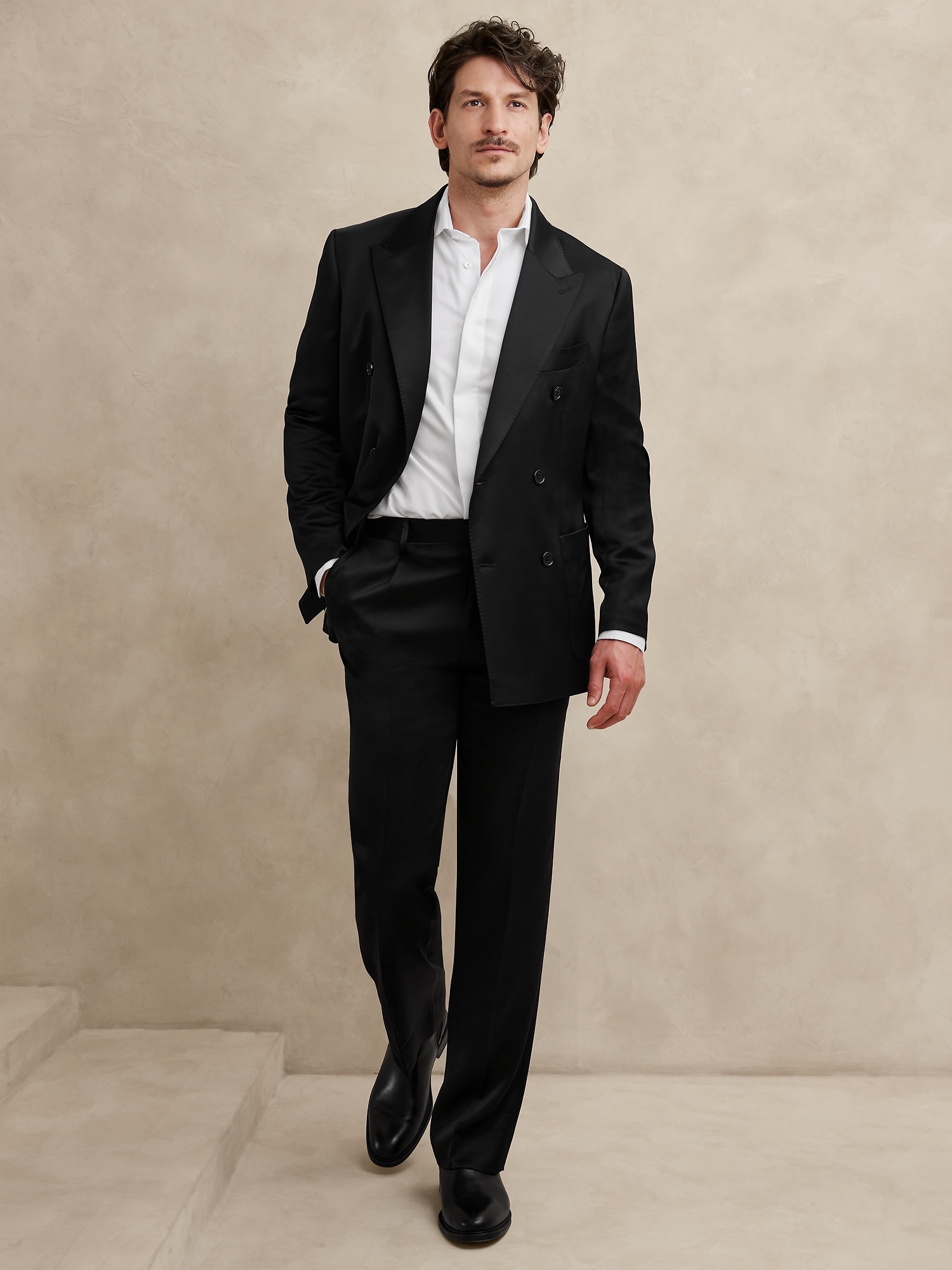 Canyon Tailored-Fit Linen-Cotton Suit Trouser | Banana Republic Factory