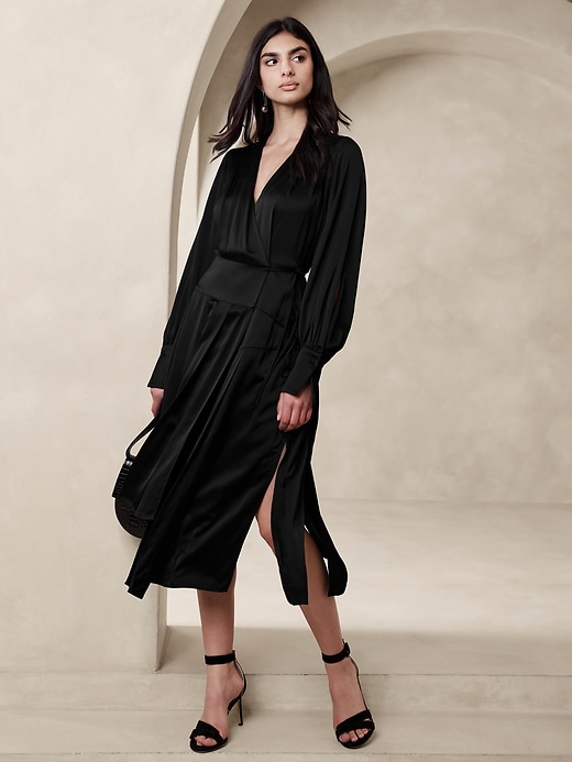 Lydia Asymmetrical Shirtdress | Banana Republic