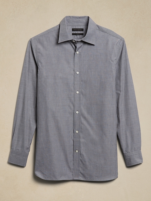 banana republic premium poplin dress shirt Tailored Slim-Fit Premium Cotton Poplin Dress Shirt