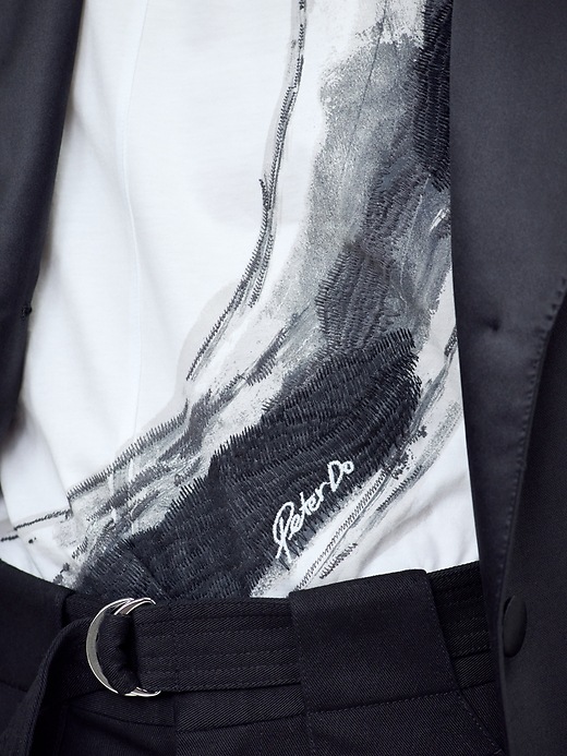 BR x Peter Do Reworked Authentic Tee | Banana Republic