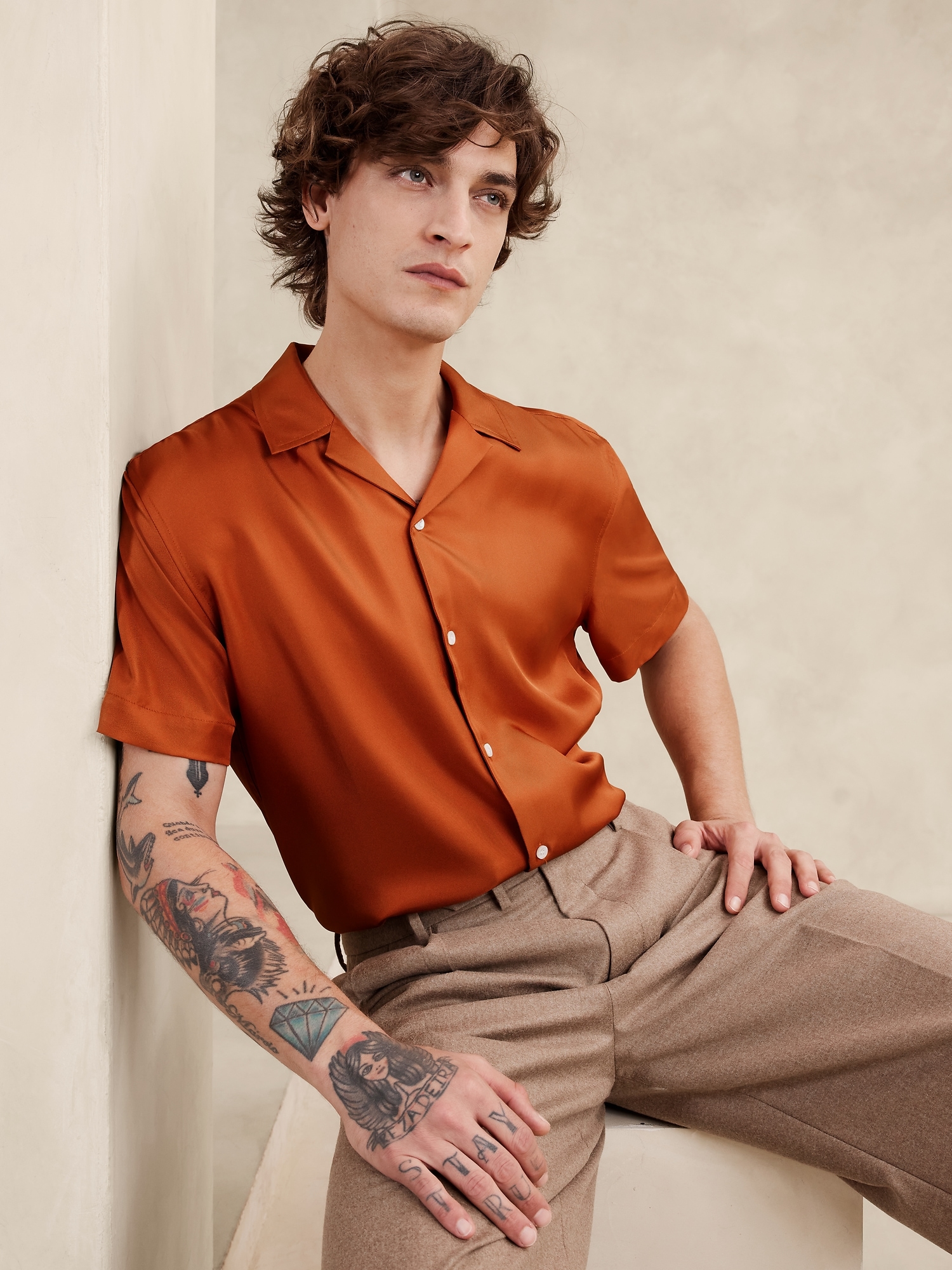 Lyam Silk Resort Shirt