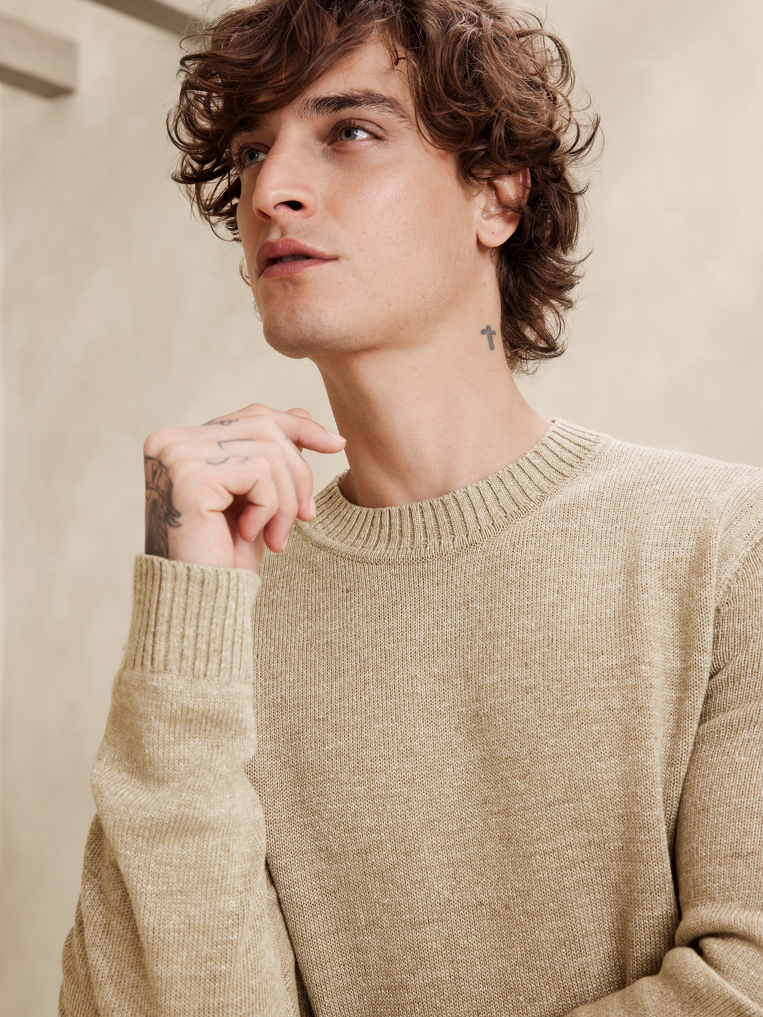 Giorgio Cotton-Linen Sweater