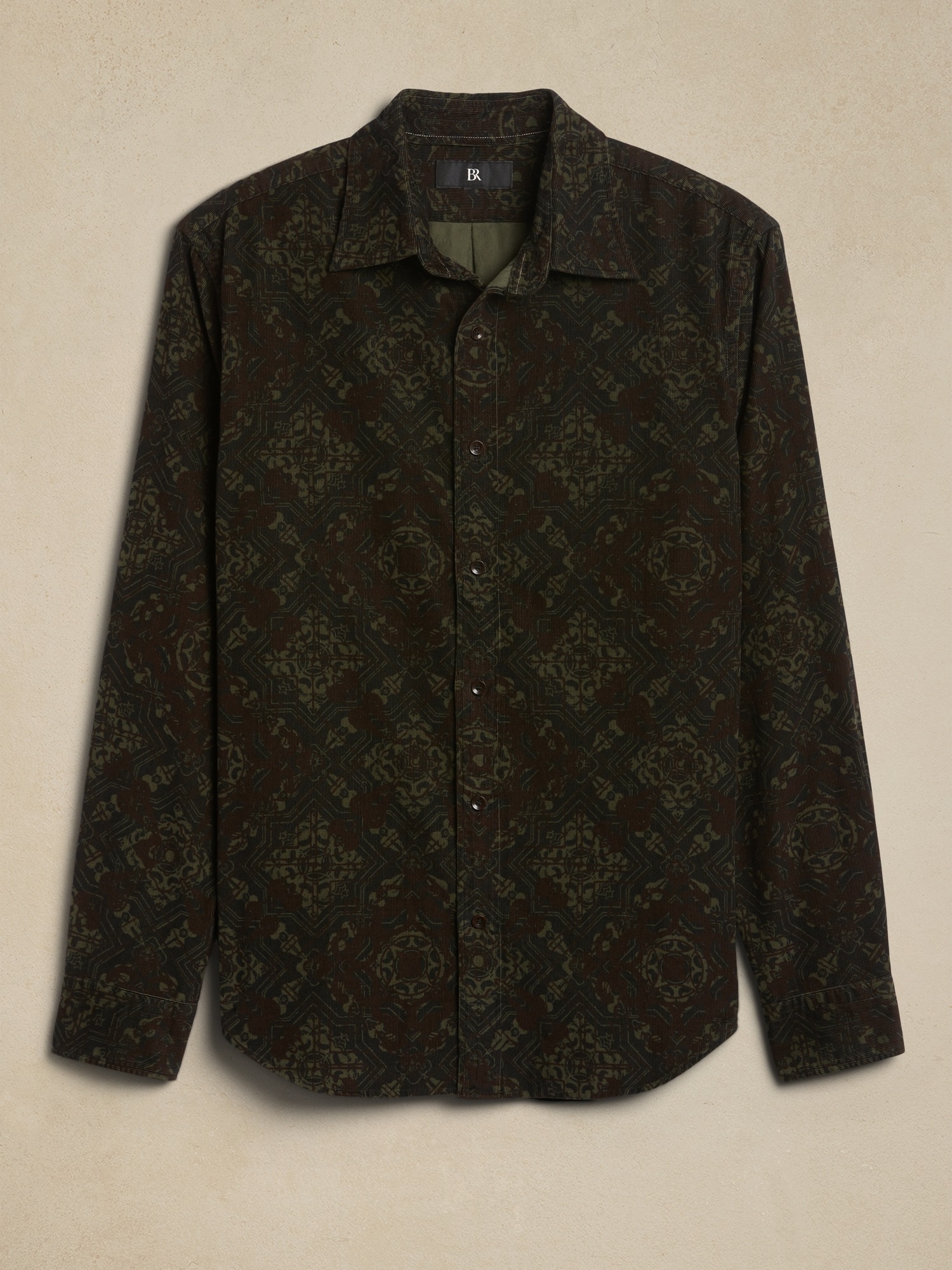 Paisley Corduroy Shirt | Banana Republic