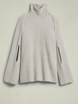 BR x Peter Do Detachable Turtleneck Sweater | Banana Republic