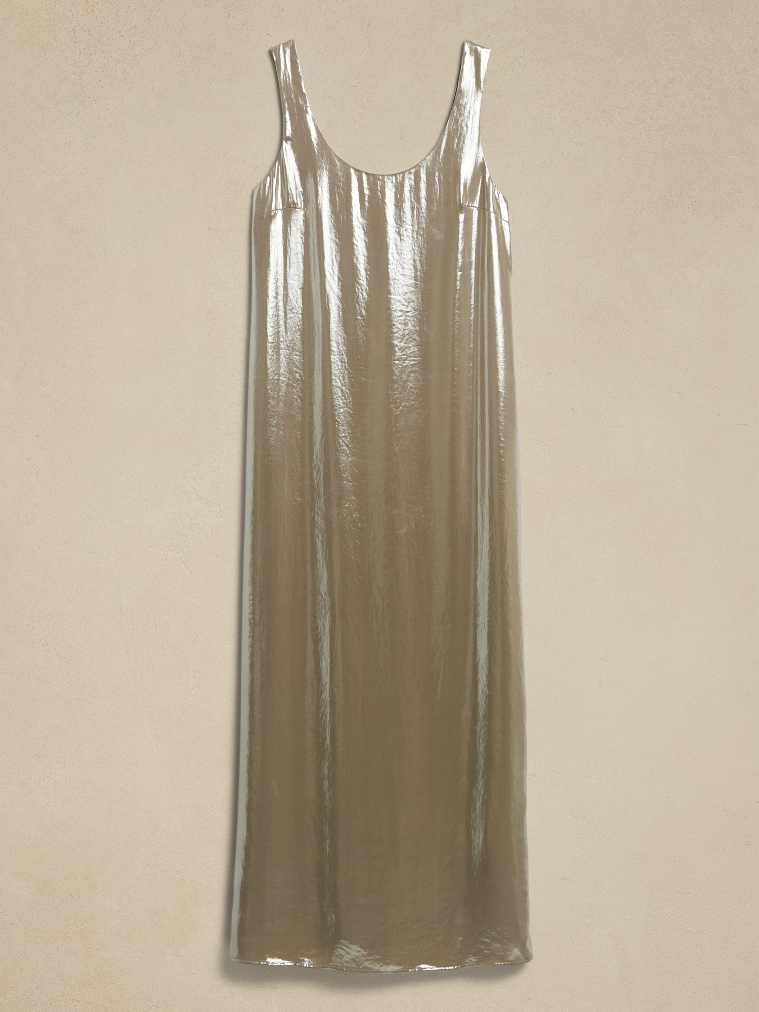 Maxime Metallic Maxi Dress