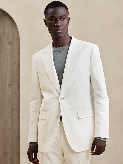 Caldo Italian Cotton-Linen Suit Jacket | Banana Republic