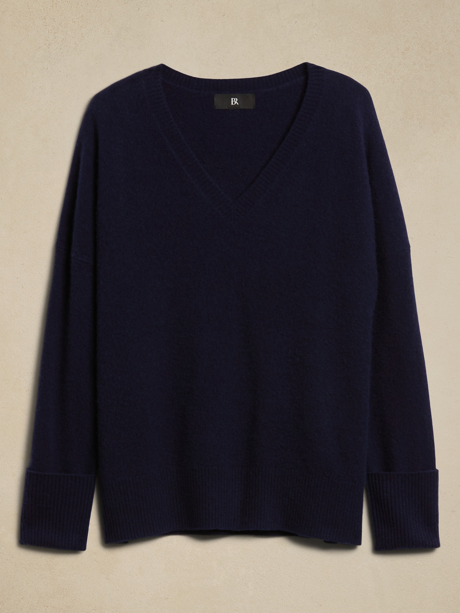 Astrid Boiled Cashmere V-Neck Sweater