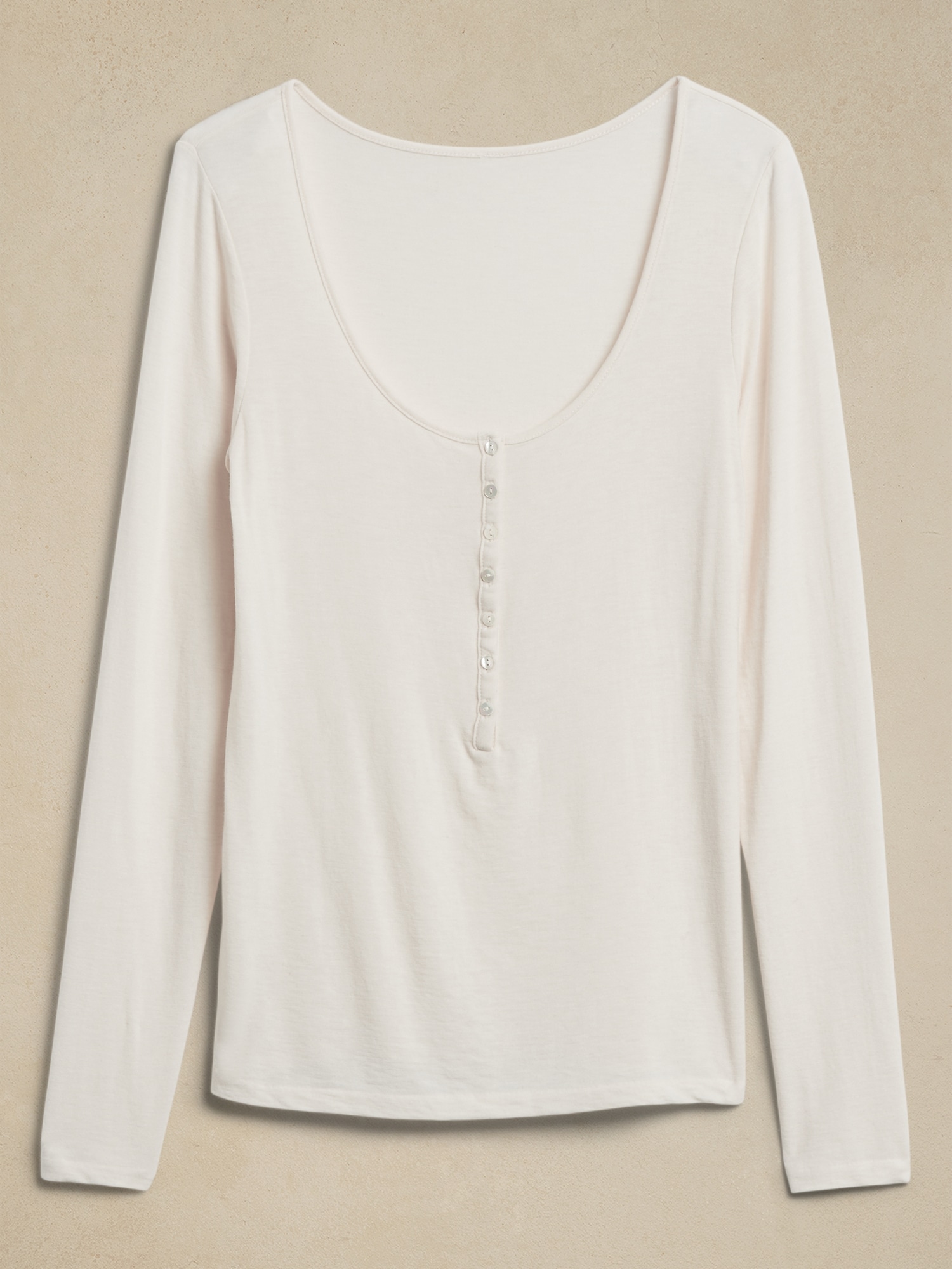 Sabel Wool-Blend Henley T-Shirt