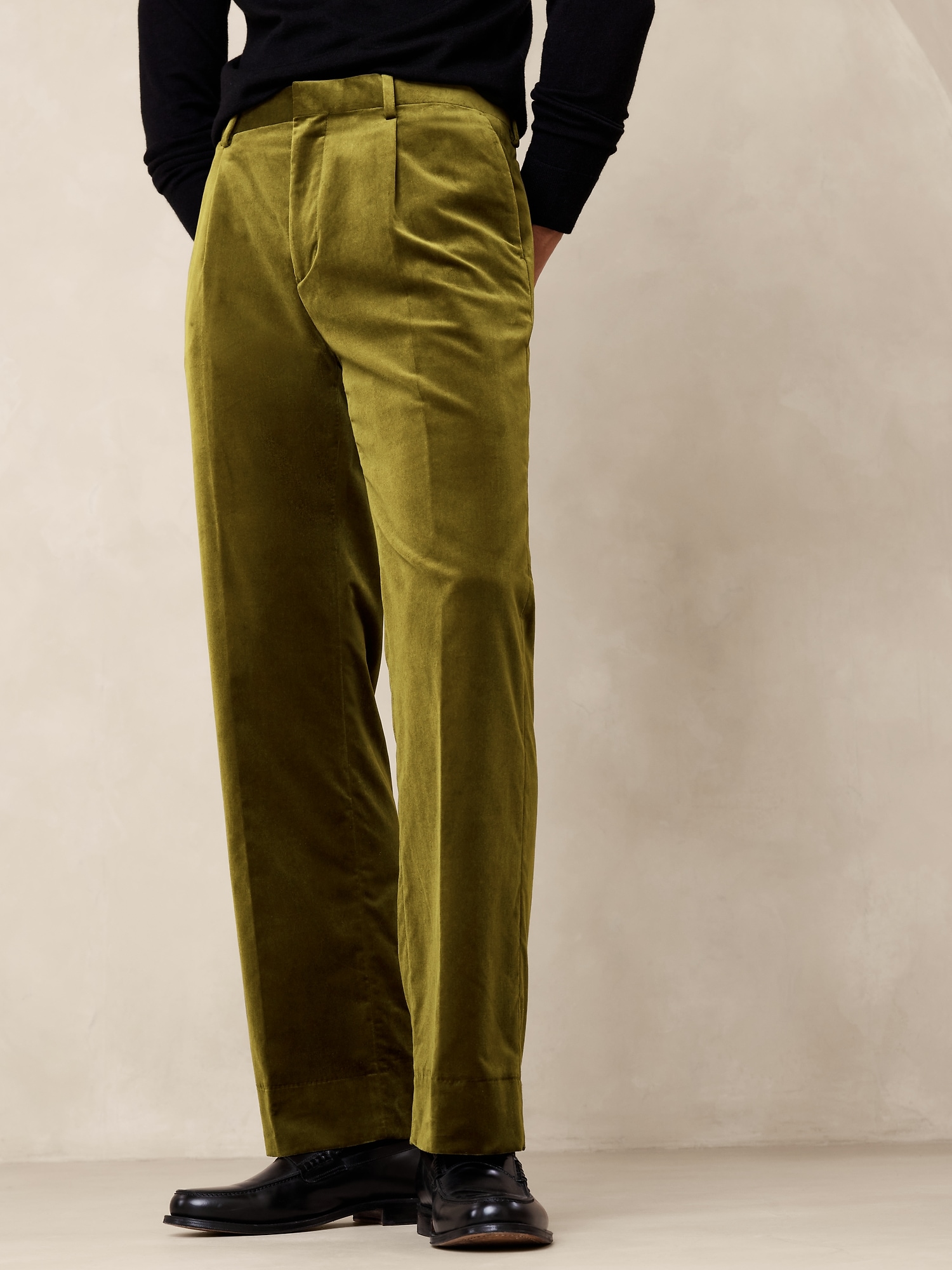 Plus Size Men's Casual Trousers Pure Cotton Korean Style - Temu