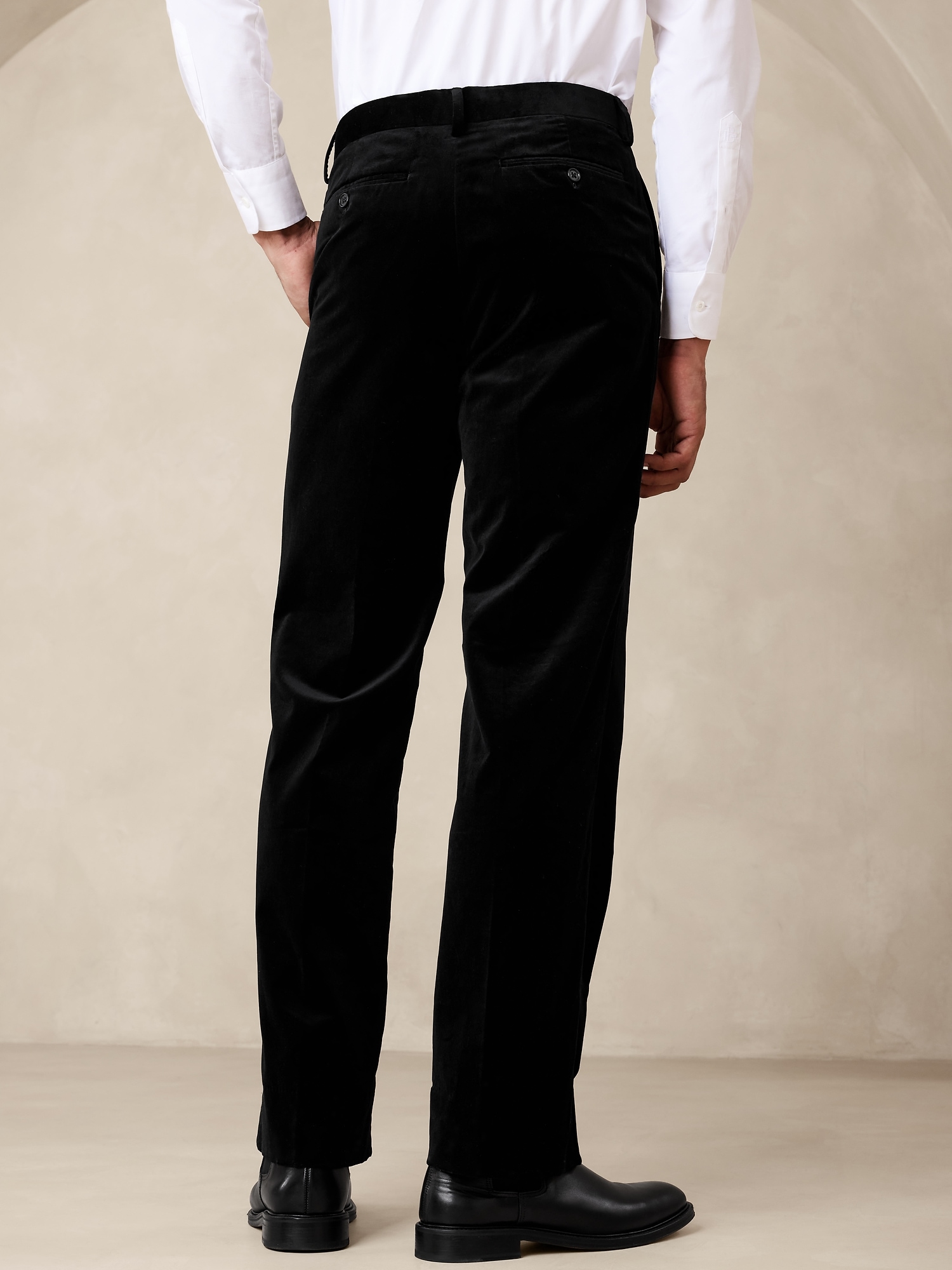 Norte Velvet Pleated Pant