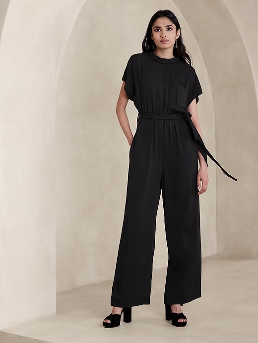 Evita Jumpsuit | Banana Republic