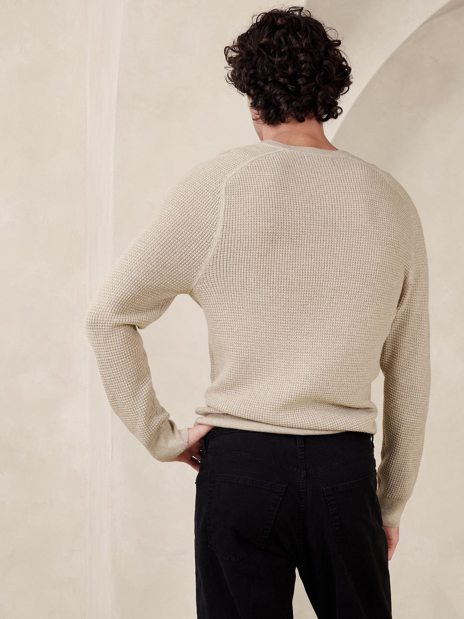 Sante Merino Henley Sweater