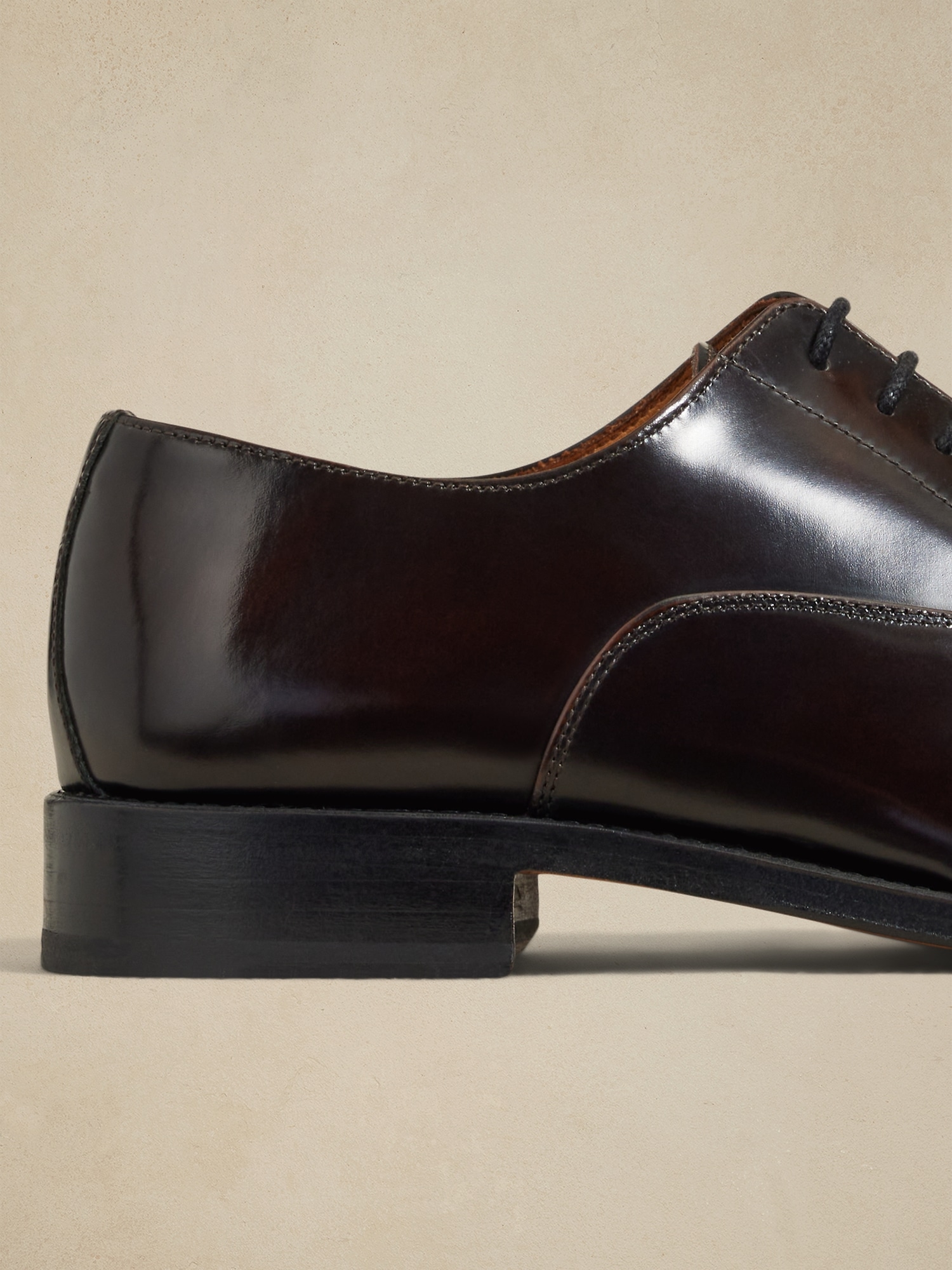 Mesi Leather Cap-Toe Oxford