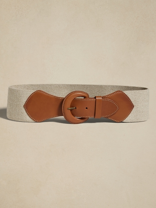 Banana Republic Llano Stretch Belt #882841 Wide Waist Belt | Banana Republic main image 3