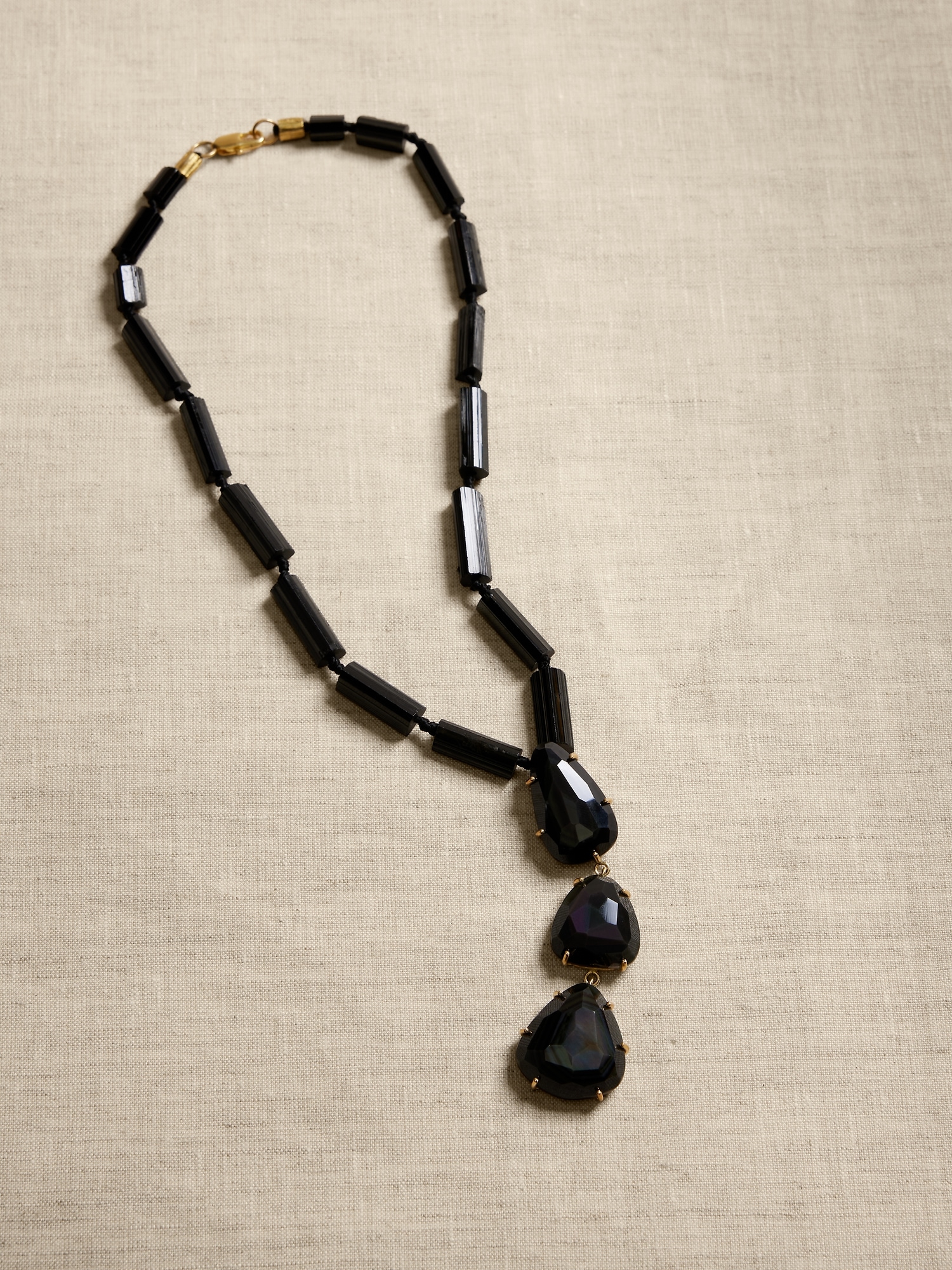 Natural Lava Rock Beaded Necklace with Obsidian Arrowhead Pendant | Michaels