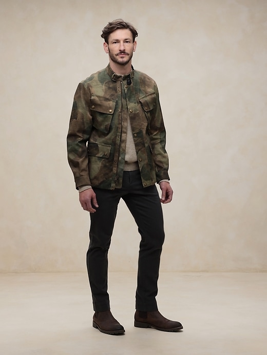 Tristan Bonded Utility Jacket | Banana Republic