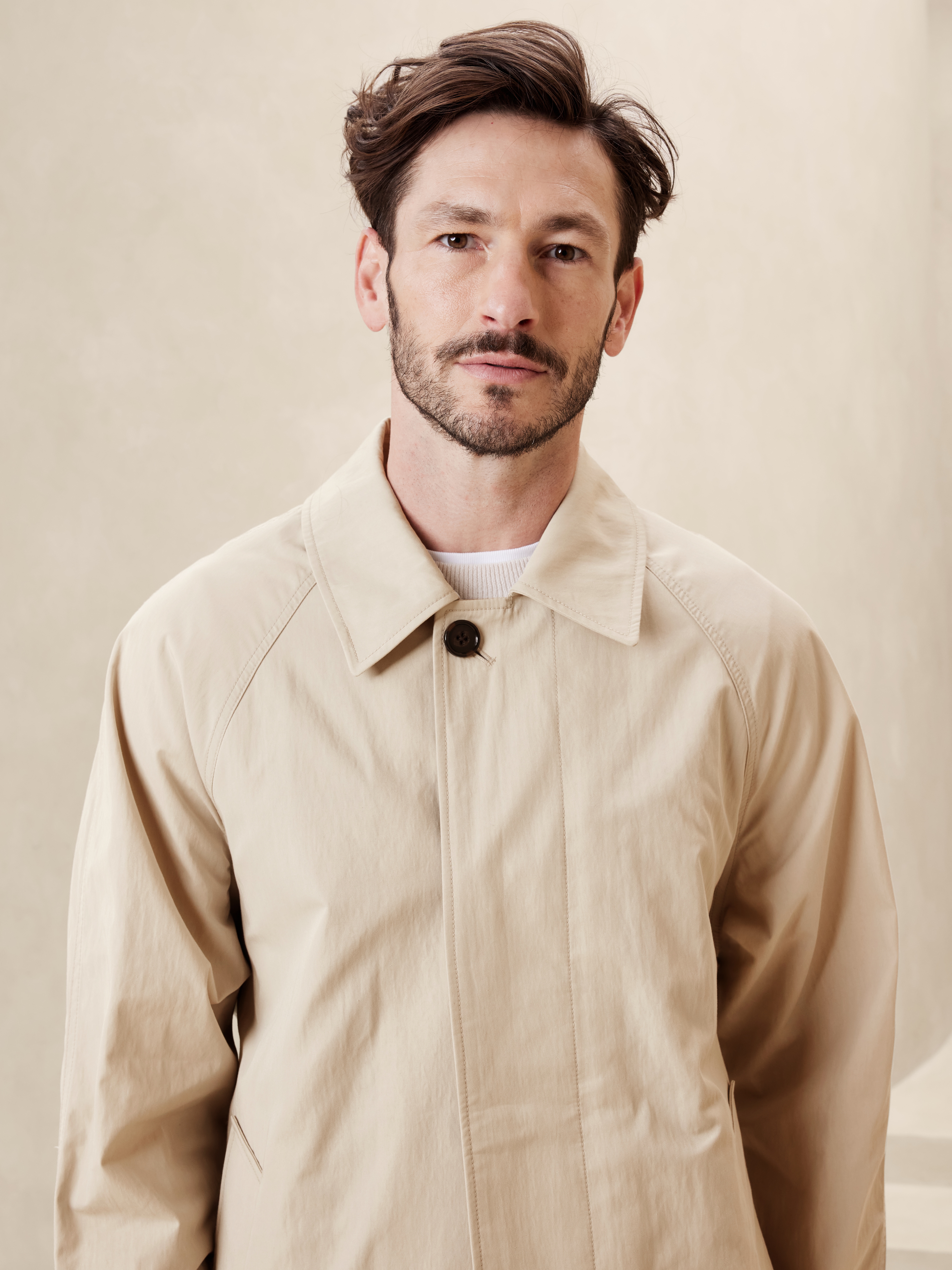 Mateo Oversized Duster Coat | Banana Republic