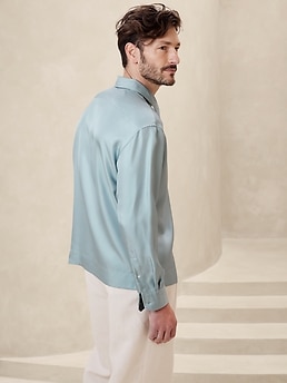 Lyam Relaxed Silk Shirt