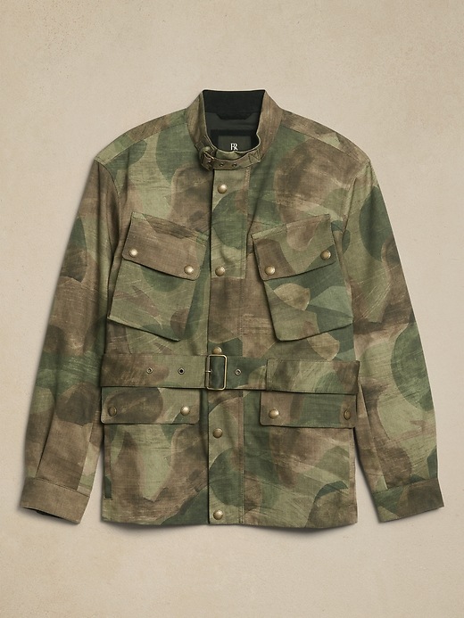 Tristan Bonded Utility Jacket | Banana Republic