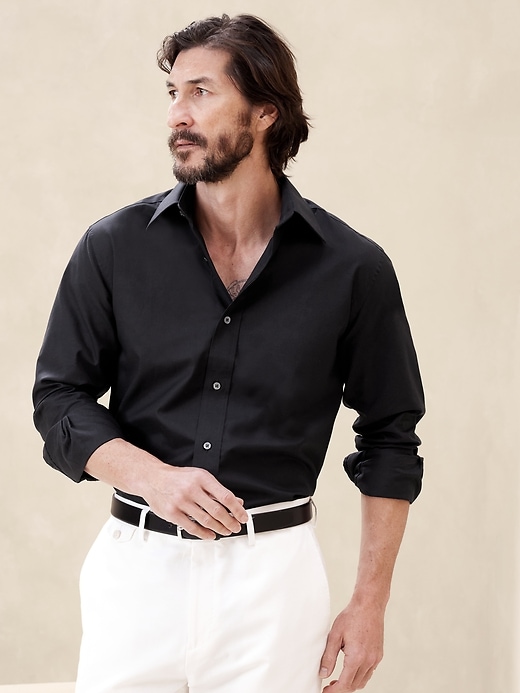 Standard Wrinkle-Resistant Dress Shirt | Banana Republic