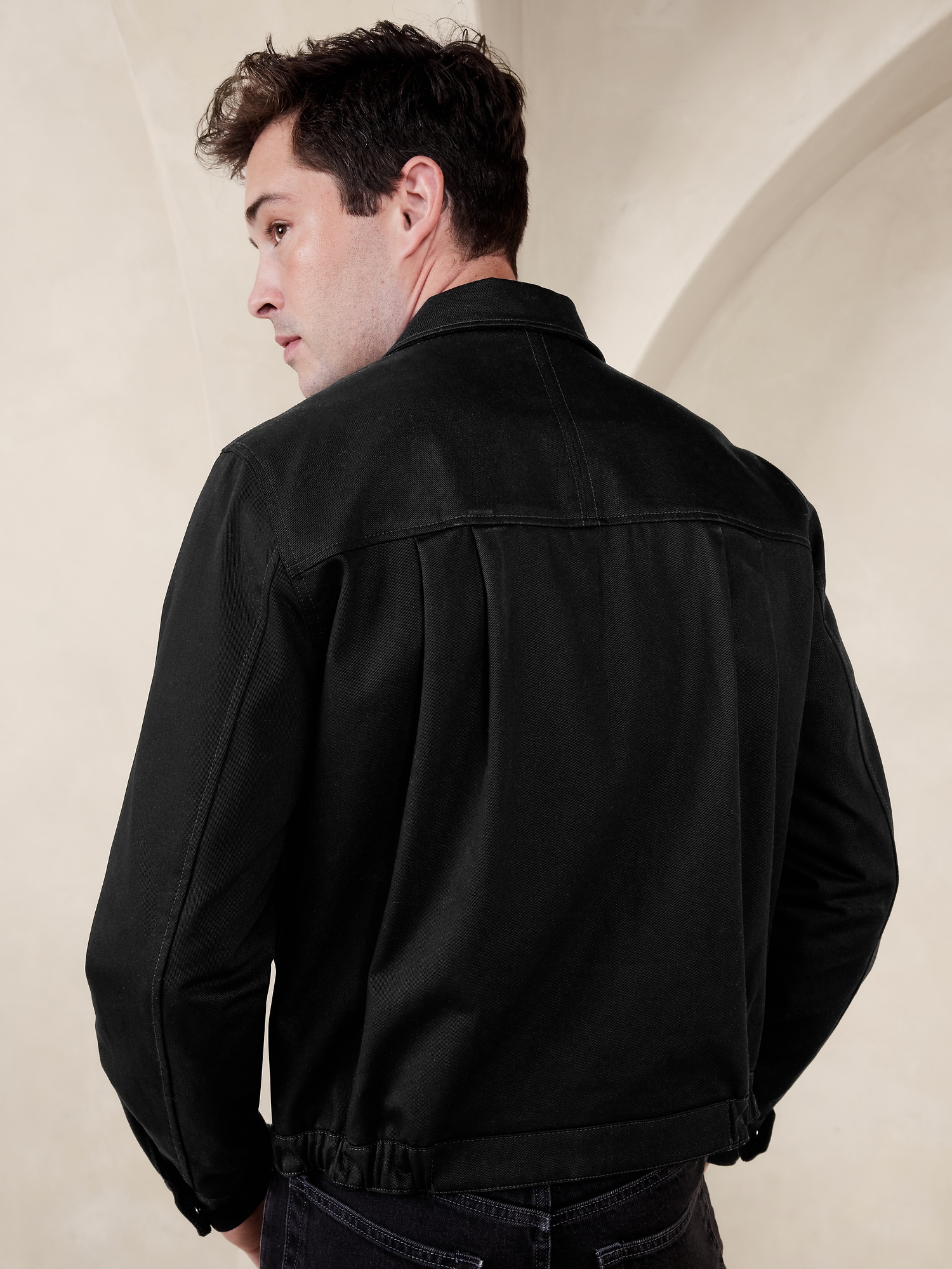Slim Fit Casual Wear Mens Black Blazer - Films Jackets