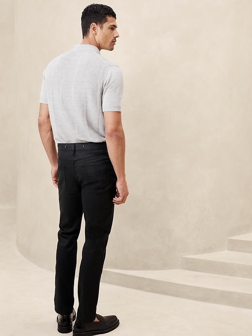 Slim Linen-Cotton Traveler Pant