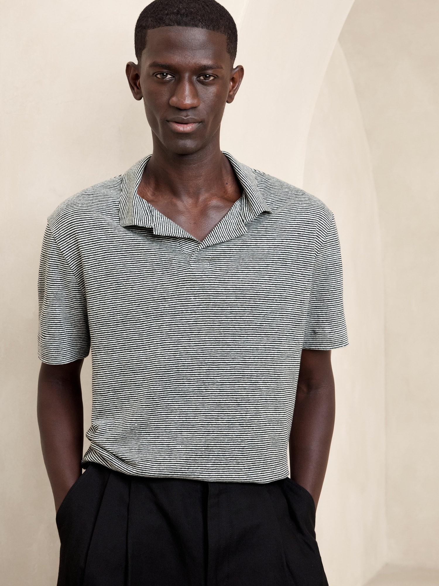Linen Polo