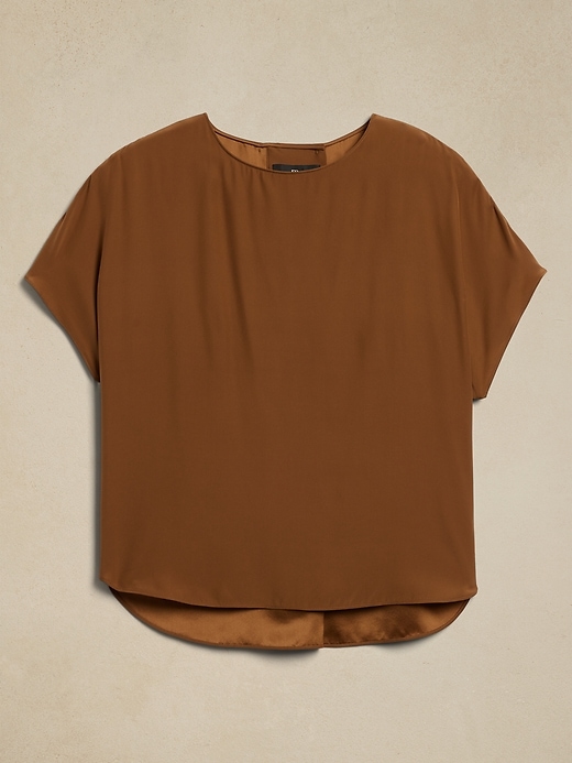 Bliss Silk Dolman Top | Banana Republic