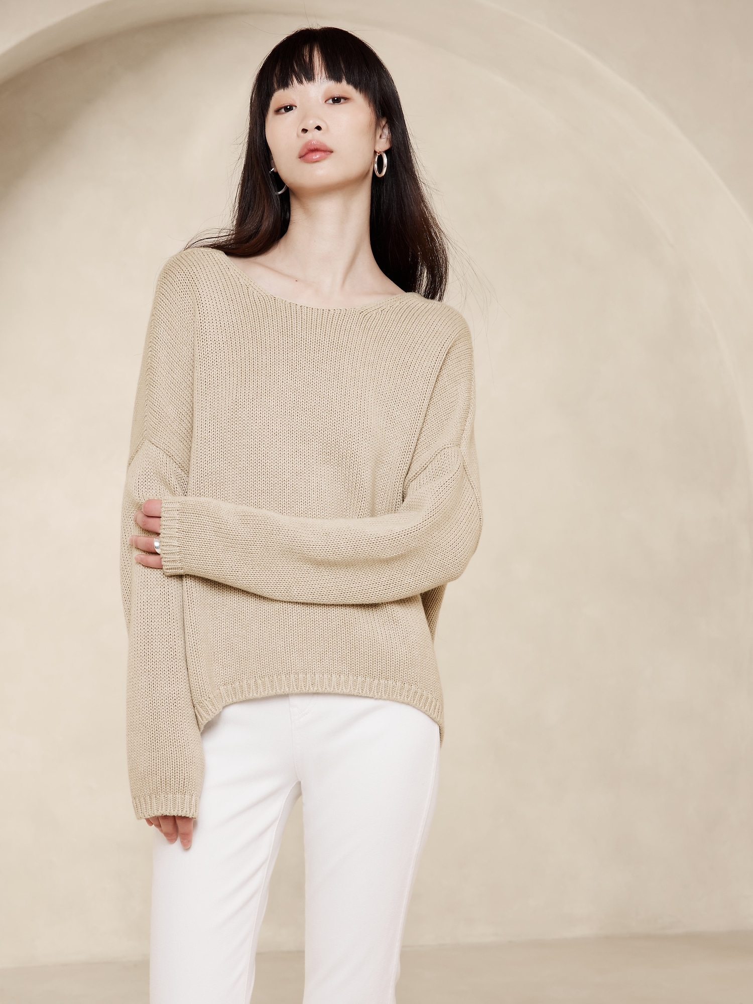 Seasonal Perfection Red Cropped Scoop Neck Sweater