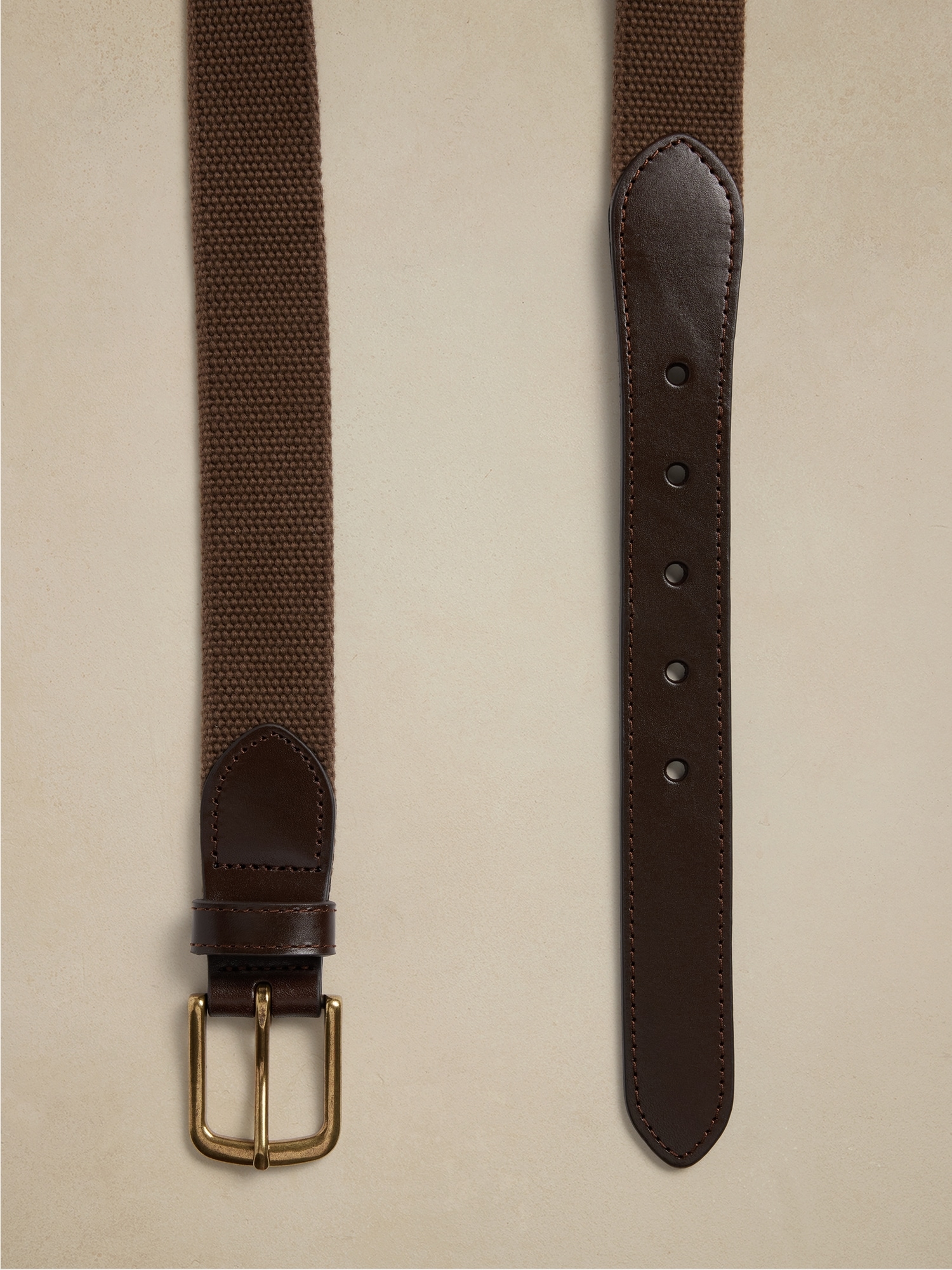 Ravine Canvas & Leather Belt