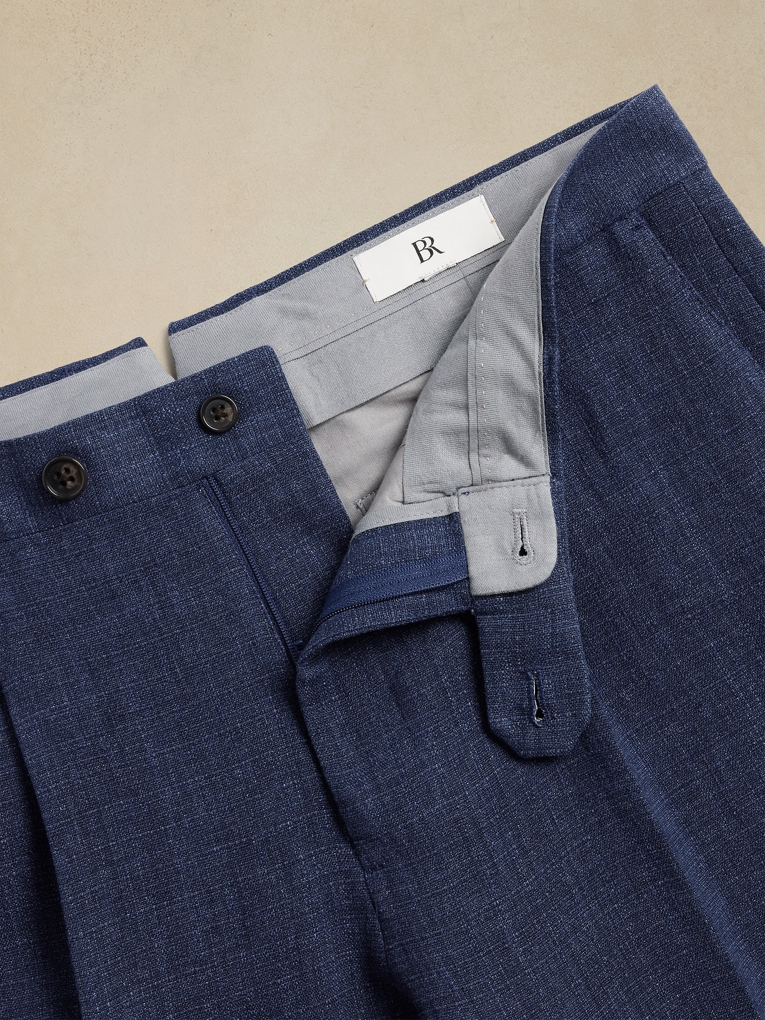 Malpaso Italian Linen Suit Pant