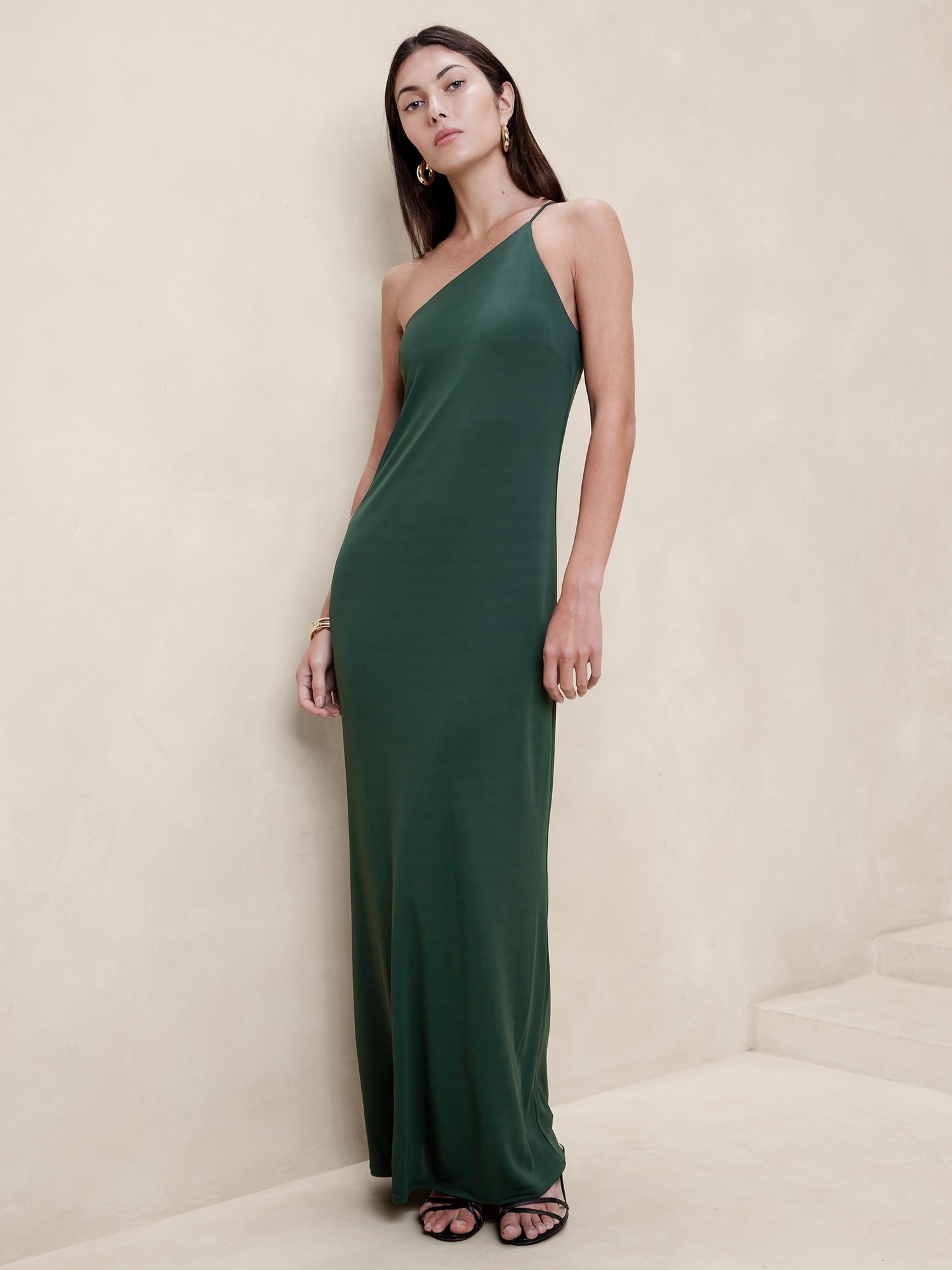 Katia One-Shoulder Maxi Dress